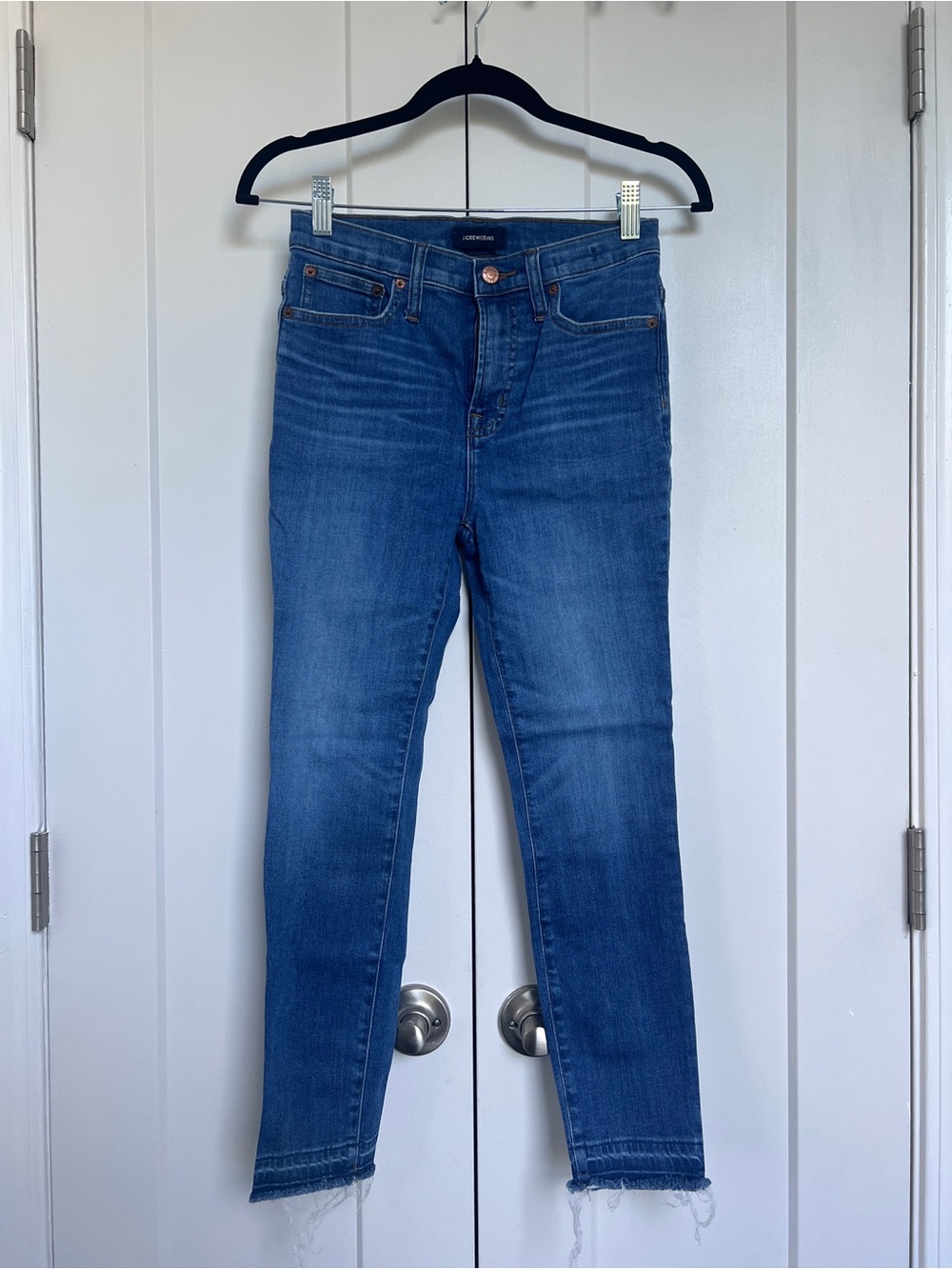 Skinny Jeans in Medium Blue